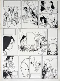 Planche originale - YASUDA T4 LA FEMME SANS VISAGE