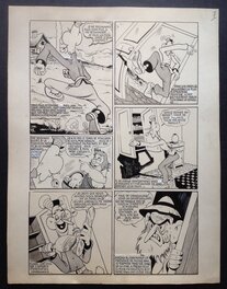 La planche originale 6 au format entier de 23.5 X 30.5 Cm La planche originale 6 au format entier de 23.5 X 30.5 Cm