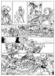 Stéphane Bileau - Elfes t13 page 43 - Comic Strip