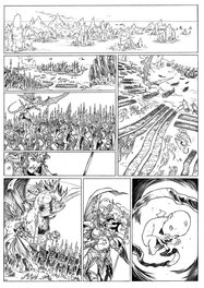 Stéphane Bileau - Elfes t13 page 47 - Comic Strip
