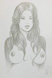 Laurent Paturaud - Nuisette ouverte - Original Illustration