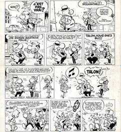 Greg - Achille Talon - Planche originale