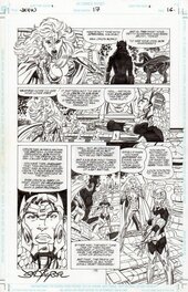 John Byrne - Fourth World 17p16 - Planche originale