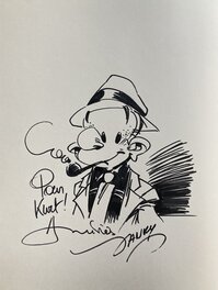 Janry - Dedicace SPIROU - Planche originale