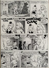 Jean-Louis Pesch - Sylvain et Sylvette - Le mystère de Castelbobèche - Comic Strip