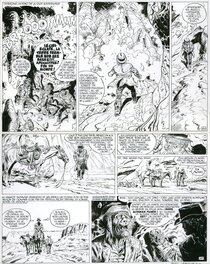Jean Giraud - Planche originale Blueberry : Le spectre aux balles d'or / Jean Giraud - Comic Strip