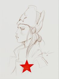 Enki Bilal - FINS DE SIÈCLE - Illustration originale