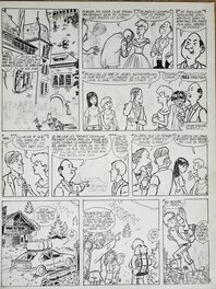 Dominique Bar - Les AVENTURES DE CHRISTIAN PERSIL,  LES SECRETS DU MARQUIS - Comic Strip