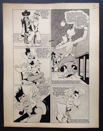 La planche originale 8 au format entier de 23.5 X 30.5 Cm La planche originale 8 au format entier de 23.5 X 30.5 Cm