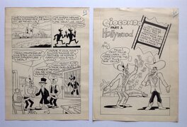 Aloïs ( Franco Aloisi ) pour les planches 63 et 64 de Giocondo du RANCHO 20 de Mai 1956 Aloïs ( Franco Aloisi ) pour les planches 63 et 64 de Giocondo du RANCHO 20 de Mai 1956