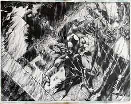 Rob Hunter - Batman Dark Knight - Planche originale