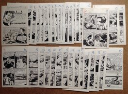 Francis M. Péguet - Péguet Francis (Atelier Chott) Black Boy (Fantax) 35 Planche Originale épisode complet Fantasia 23 , Bd 1959 S.E.R Petit Format - Comic Strip