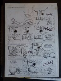 Manuel Vázquez - Complete story 3 pages Gu-Gu. - Planche originale