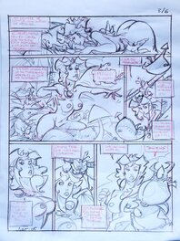 Alfonso Azpiri - SALLY GOTHIC - Original art