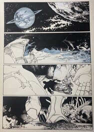 Simone Bianchi - Thanos Rising 1 Page 1 - Planche originale