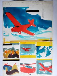 Couleurs au dos de la planche Couleurs au dos de la planche