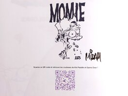 Tampon Kid Paddle Momie signé