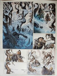 La Forêt - Planche originale