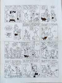 Peter De Wit - Originele pagina's Peter de Wit- Familie Fortuin - Comic Strip