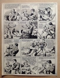 La planche originale 3 (14) au format entier de 25 X 32.5 Cm La planche originale 3 (14) au format entier de 25 X 32.5 Cm