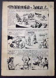 La planche originale 31 du HUMO 6 de Aout 1954 au format entier de 25 X 35 Cm