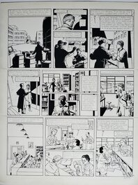 Planche originale - LES AVENTURES DE BLAKE ET MORTIMER T14 LA MACHINATION DE VORONOV