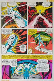 Stan Goldberg - Silver Surfer from Fantastic Four #76 - Original Stat Colors - Original art