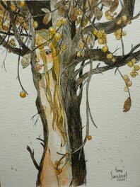 Tony Sandoval - The Tree 2020 - Original Illustration