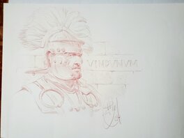 Philippe Delaby - LE CENTURION - Illustration originale