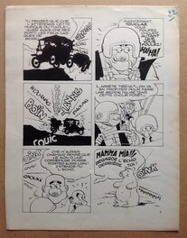 La planche originale 7 (22) du RANCHO 17 de Février 1956 au format entier de 25 X 32,5 Cm La planche originale 7 (22) du RANCHO 17 de Février 1956 au format entier de 25 X 32,5 Cm