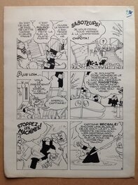 La planche originale 9 (24) du RANCHO 17 de Février 1956 au format entier de 25 X 32,5 Cm La planche originale 9 (24) du RANCHO 17 de Février 1956 au format entier de 25 X 32,5 Cm