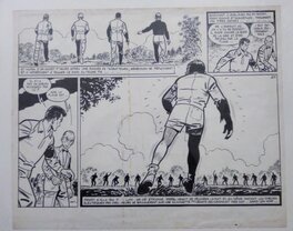 Raymond Reding - JARI ET LE PLAN Z - Planche originale