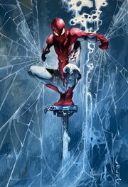 Alfonso Azpiri - Spiderman Amazing Spider-Man - Planche originale