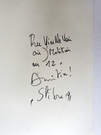Au dos de la planche Au dos de la planche