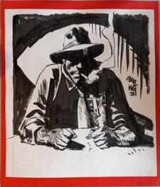 Jordi Bernet - Jordi BERNET - TORPEDO 1936 - 29,5 x 26,5 cm - Comic Strip