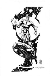 Sal Velluto - Sal Velluto - Silver Surfer - Illustration originale