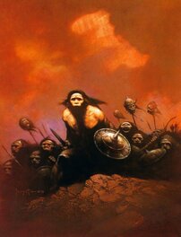 Bran Mak Morn par Frank Frazetta Bran Mak Morn par Frank Frazetta