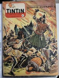 Couverture Tintin no 331 de 24-02-1955