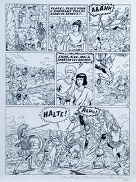 Marc Jailloux - Alix - Le bouclier d'Achille - T.42 - planche 22 - Planche originale