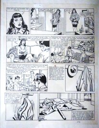 Arthur Piroton - Jess LONG LA BETE - Planche originale