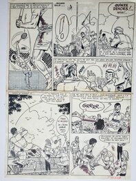 Raymond Reding - JARI  :  LE PETIT BRUIT DE MONSIEUR BERTHAULT - Comic Strip