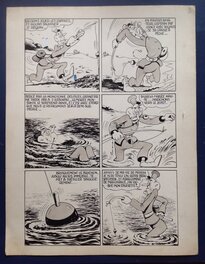 La planche originale 2 au format entier de 23.5 X 30.5 Cm La planche originale 2 au format entier de 23.5 X 30.5 Cm
