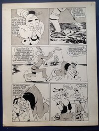 La planche originale 3 au format entier de 23.5 X 30.5 Cm La planche originale 3 au format entier de 23.5 X 30.5 Cm