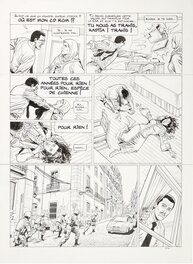 Philippe Aymond - Lady S. - Salade portugaise - T6 p.35 - Planche originale