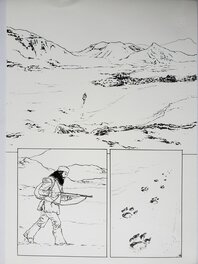 Luca Raimondo - LE TEMPS DES LOUPS T3 LES CHASSEURS - Planche originale