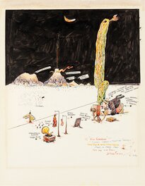 George Herriman - WILL CONNELL PORTRAIT - Illustration originale