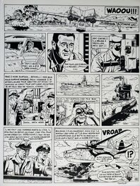 Planche originale - LLE AVENTURES DE KEN MALLORY, MYSTERES EN BIRMANIE  T2 LA VALLEE DES OMBRES