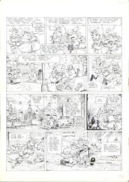 Comic Strip - Philippe Bercovici - Planche Testar le robot