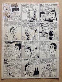 La planche originale 3 du Rancho 36 au format entier de 25 X 33 Cm La planche originale 3 du Rancho 36 au format entier de 25 X 33 Cm