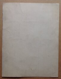 Le verso de la planche originale 3 du Rancho 36 au format entier de 25 X 33 Cm Le verso de la planche originale 3 du Rancho 36 au format entier de 25 X 33 Cm